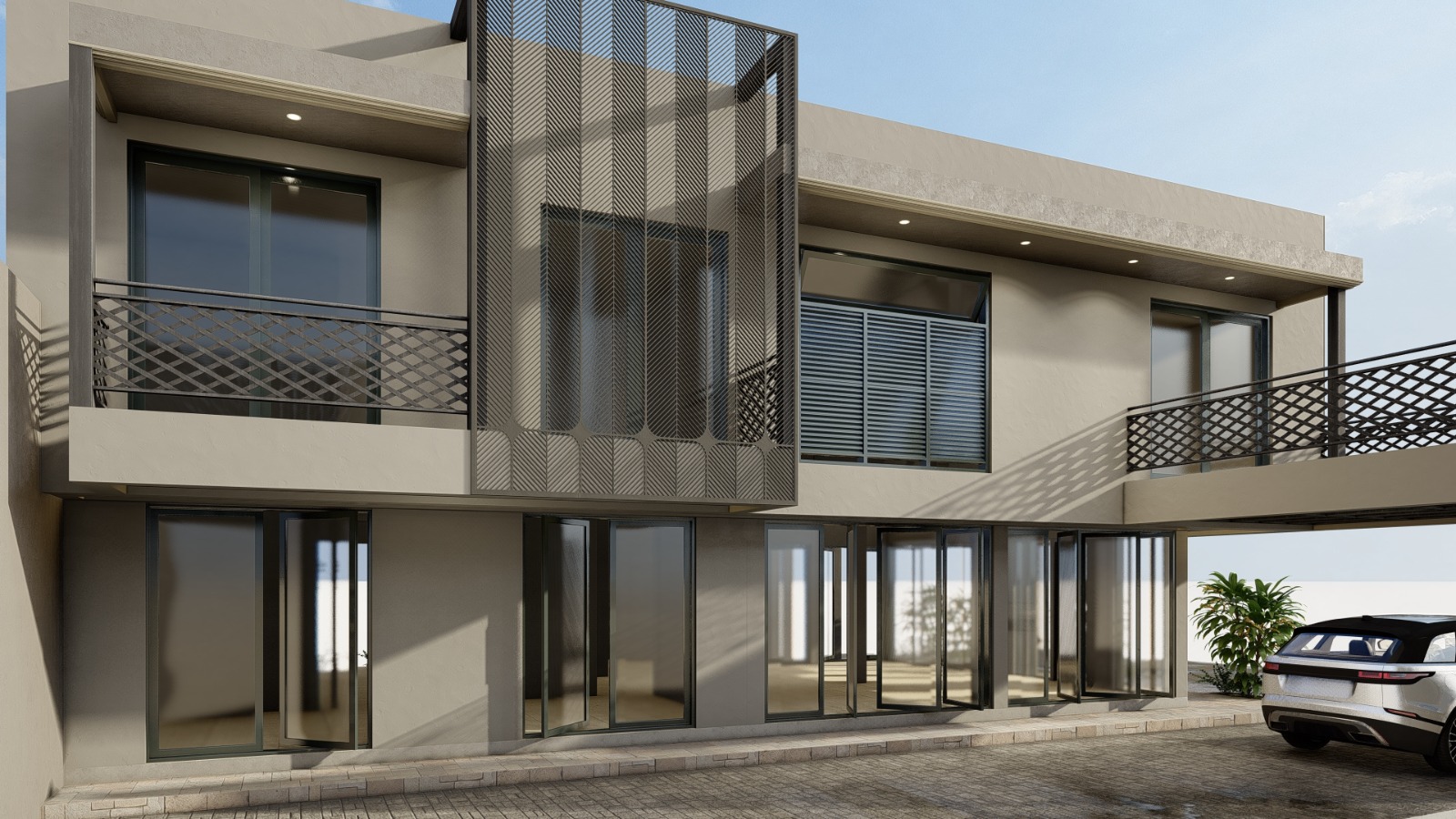 On going housing construction