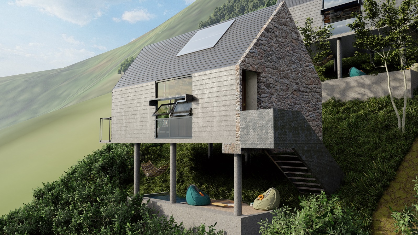 Construction of tourist resort project at Kothmale.