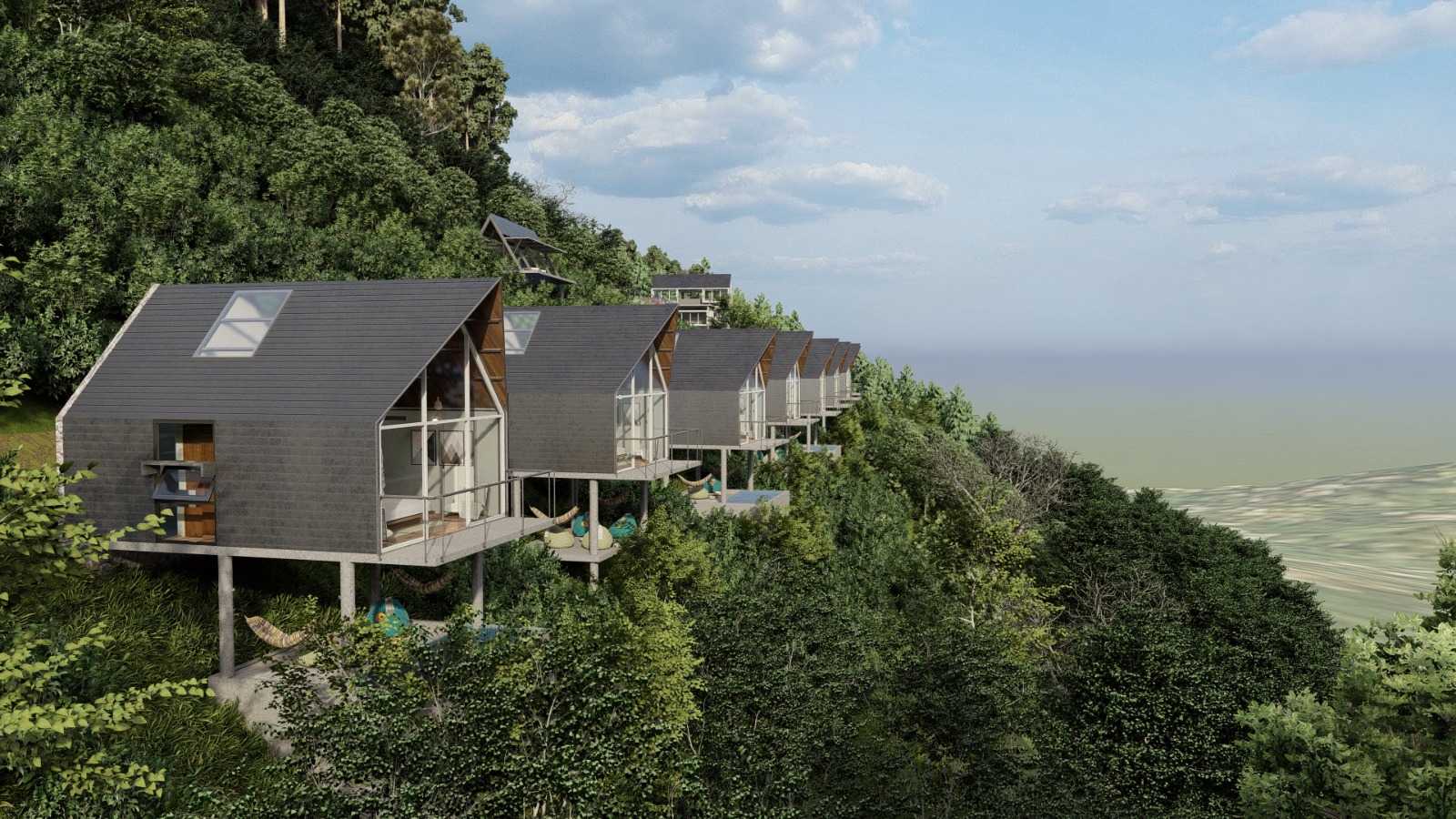 Construction of tourist resort project at Kothmale.