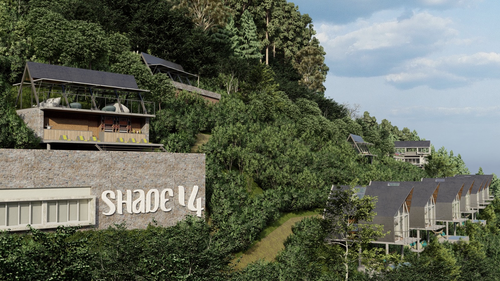 Construction of tourist resort project at Kothmale.
