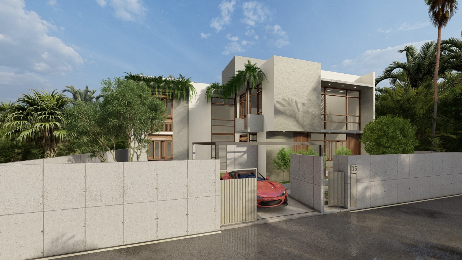 A home designed with space management