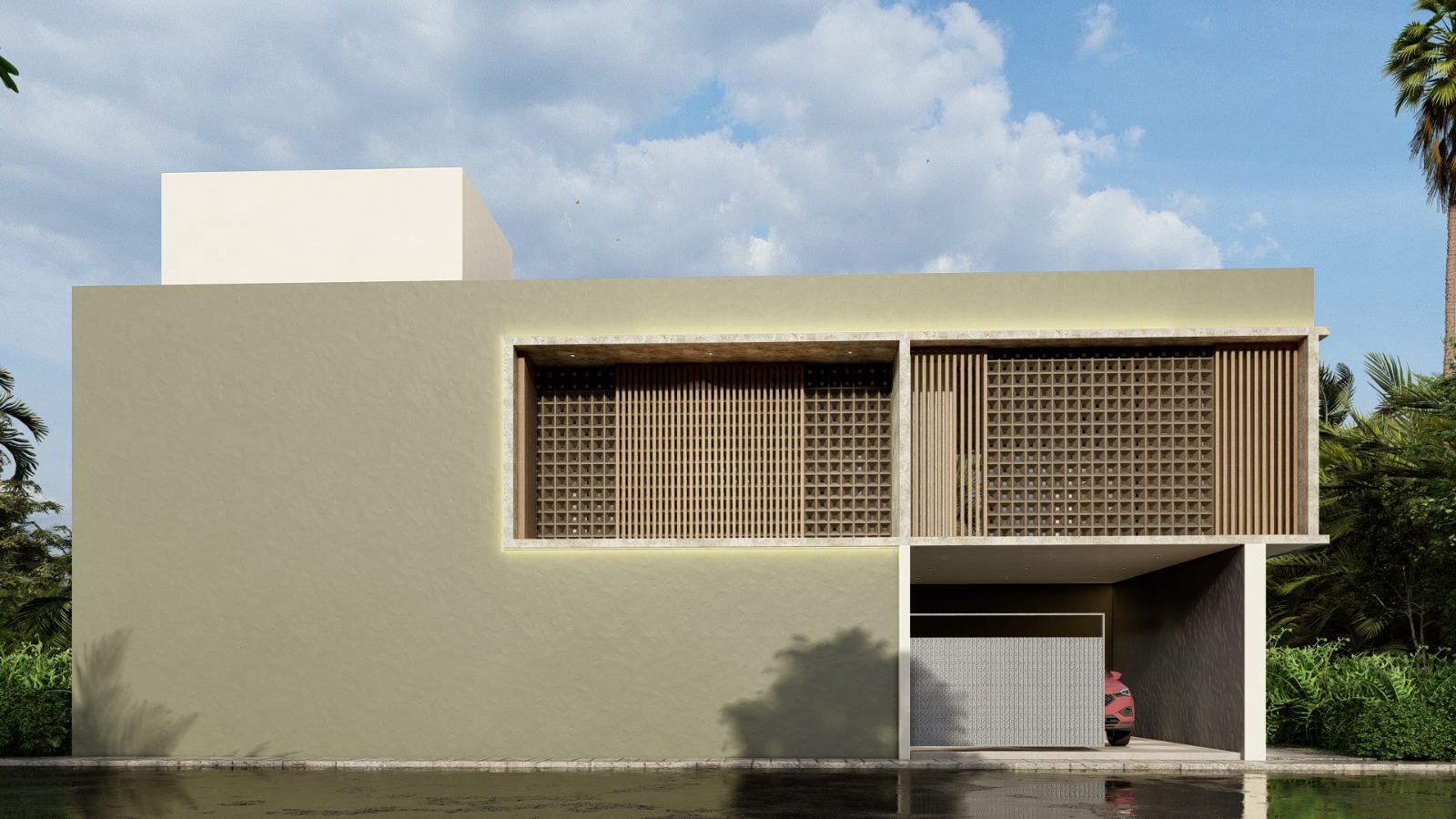 An escape for a modernized House