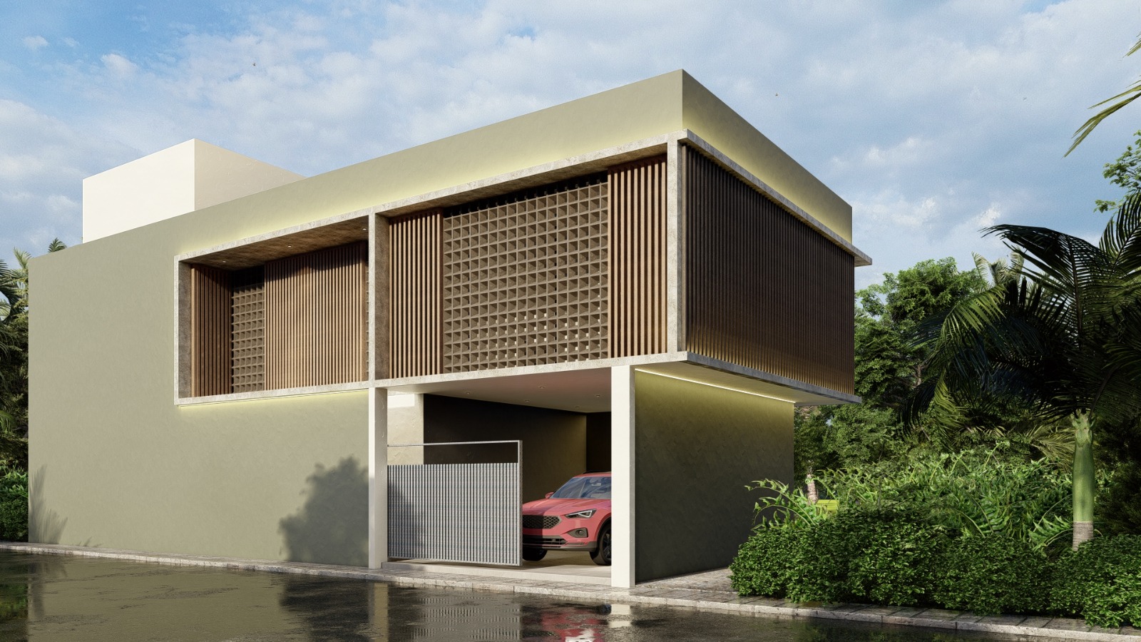 An escape for a modernized House