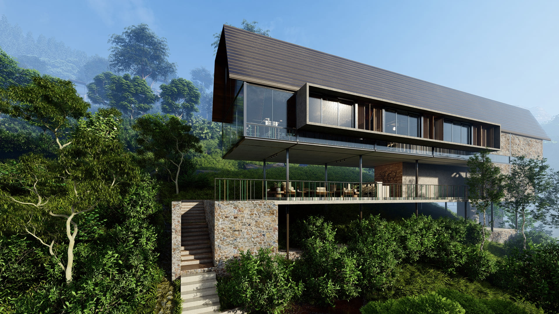 Ongoing hotel project in Idalgashinna